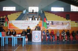 تقدیر از بانوان ورزشکار از سوی فدارسیون والیبال هرات
