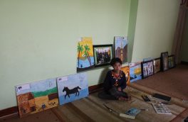 شایسته الفی؛ دختری معلول اما با توانایی‌های زیاد