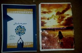 زنی که در مورد حق فراموش شده اش مینویسد