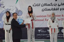 دختران تکواندوکار هرات؛ قهرمان هشتمین دور مسابقات تکواندوی افغانستان