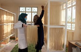 ایجاد مرکز تولیدی به همت ۲۰ زن هراتی