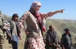 روایتی از زندگی زنی که در خط نخست نبرد با طالبان میجنگد