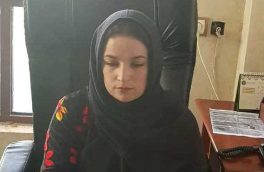 فقط یک زن در بست کلیدی ولایت غور