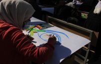 برگزاری رقابت نقاشی به مناسب روز جهانی دختر در هرات