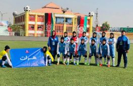 پیروزی پر گل تیم فوتبال دختران هرات در برابر غور