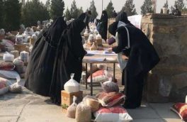 توزیع کمک‌های زمستانی برای زنان بی‌جاشده‌ی داخلی