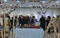 تصاویری از نمایشگاه صنایع دستی زنان در هرات
