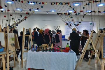 تصاویری از نمایشگاه صنایع دستی زنان در هرات