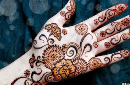 نقش‌های ریز و درشت حنا روی دستان زنان در شب‌های عید