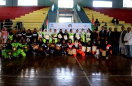 تیم بسکتبال دختران گوهرشاد، برنده مسابقات صلح در ورزش