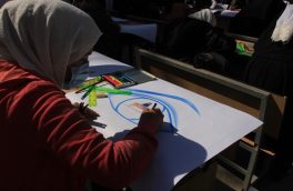 برگزاری رقابت نقاشی به مناسب روز جهانی دختر در هرات