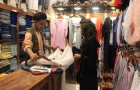 تصاویری از آمادگیهای زنان برای عید در هرات