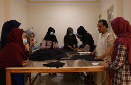 زنان هراتی طراحی لباس می‌آموزند